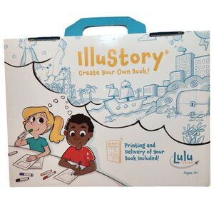 NEW Lulu Jr. Illustory Book Making Kit Writing Drawing Published Drawing Craft P